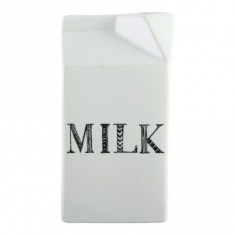 Молочник Kitchen Craft Milk Carton, 0.45 л, цвет белый