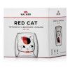 Термобокал Walmer Red Cat с двойными стенками, 0.21 л, цвет прозрачный изображение №4