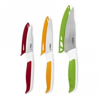 Набор кухонных ножей Zyliss 3 штуки, цвет разноцветный