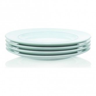 Набор тарелок десертных Bodum BLA 4 шт., 18.5 см, цвет белый