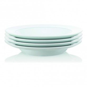 Набор тарелок суповых Bodum BLA 4 шт., 21.5 см, цвет белый