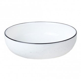 Тарелка суповая Walmer Riverside, 0.82 л, цвет белый