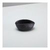 Миска Be Home Crosshatch 11х9 см, 0.08 л, цвет черный металлик изображение №1