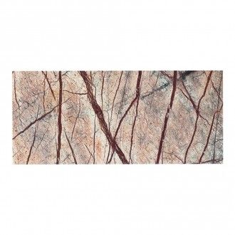 Доска сервировочная из натурального мрамора Be Home Forest 38х18 см, цвет бежевый