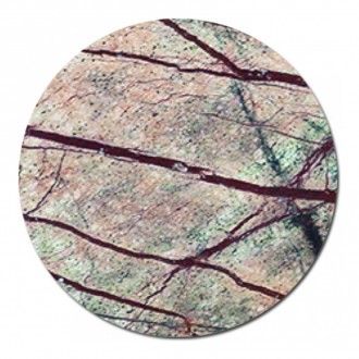 Доска сервировочная из натурального мрамора Be Home Forest, 30.5 см, цвет бежевый