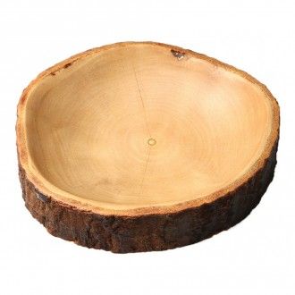 Блюдо сервировочное Be Home Mango Wood with Bark, 0.1 л, цвет бежевый