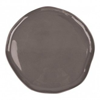 Тарелка обеденная Be Home Stoneware, 29 см, цвет серый
