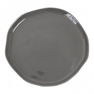 Тарелка десертная Be Home Stoneware, 20.5 см, цвет серый