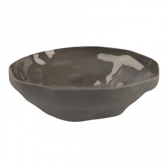 Миска сервировочная Be Home Stoneware, 35 см, цвет серый
