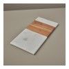 Доска сервировочная Be Home Marble&Acacia 39.5х18 см, цвет белый изображение №1