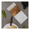 Доска сервировочная Be Home Marble&Acacia 39.5х18 см, цвет белый изображение №2
