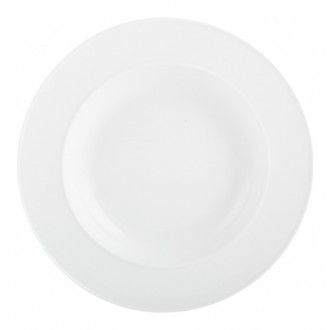 Тарелка для пасты Kitchen Craft Mikasa Ridged, 29 см, цвет белый