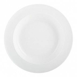 Тарелка суповая Kitchen Craft Mikasa Ridged, 23 см, цвет белый