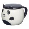 Кружка с крышкой Kitchen Craft Panda, 0.55 л, цвет черный изображение №0