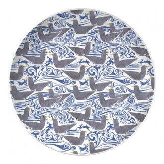 Тарелка десертная Kitchen Craft V&A Seagulls, 18 см, цвет синий