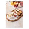 Набор для сыра Walmer Cheesy 4 предмета: доска сервировочная, подставка, нож для пармезана, вилка для сыра, цвет светлое дерево изображение №5