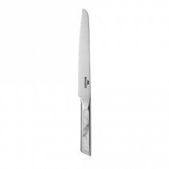 Нож для хлеба Walmer Marble 18 см, цвет стальной