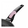 Сковорода Walmer Easy Click со съёмной ручкой, 22 см, цвет розовый изображение №4