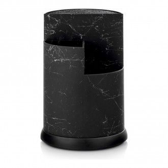 Подставка для ножей и столовых приборов тройная Walmer Nordic, цвет черный