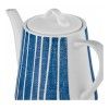 Набор Walmer Denim 3 предмета: чайник заварочный 0.95 л + кружка 0.38 л + миска 0.24 л, цвет синий изображение №2