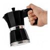 Набор Walmer: гейзерная кофеварка Magnet с индукционным дном + кофейная пара Floral 2 шт. 0.08 л, цвет черный изображение №4