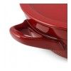 Сковорода керамическая с крышкой Ceraflame Hammered, 2 л, цвет красный изображение №4