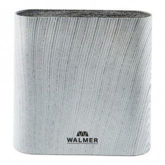 Подставка для ножей Walmer Grey Lines (УЦЕНКА), цвет серый