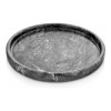 Блюдо сервировочное из натурального мрамора Walmer Nordic (УЦЕНКА), 25 см, цвет черный изображение №0