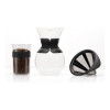 Кофейник кемекс Bodum Pour Over с многоразовым сито-фильтром (УЦЕНКА), 1 л, цвет черный изображение №2