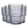 Набор стаканов Premier Housewares Farrow Gray 4 шт, 0.23 л, цвет прозрачный изображение №1