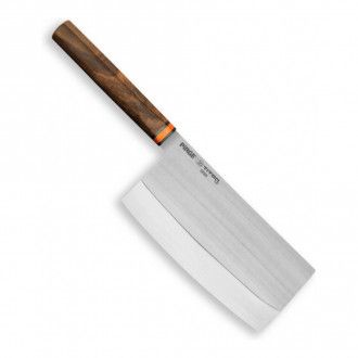 Китайский шеф нож топорик Pirge Titan East 20 см, цвет коричневый