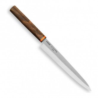 Нож для суши Янагиба Pirge Titan East 23 см, цвет коричневый
