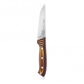Нож для мяса Pirge Elite 14.5 см, цвет коричневый