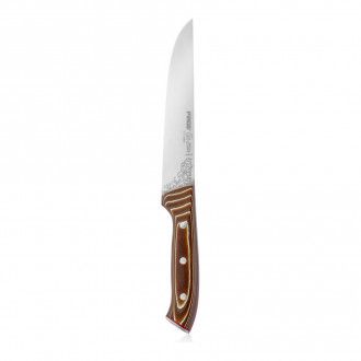 Нож для мяса Pirge Elite 19 см, цвет коричневый