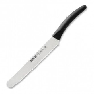 Нож для хлеба Pirge Deluxe 18 см, цвет черный