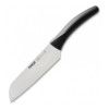 Нож Сантоку Deluxe Pirge 17 см, цвет черный изображение №0