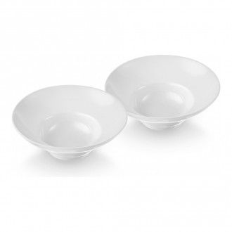 Набор тарелок для пасты Walmer Classic 2 шт, 0.25 л, цвет белый