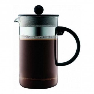 [уценка] Кофейник френч-пресс Bodum Bistro Nouveau (УЦЕНКА), 1 л, цвет черный