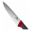 Нож разделочный для мяса Walmer Shell 20 см с чехлом (УЦЕНКА), цвет черный изображение №1