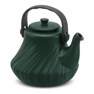 Чайник керамический Ceraflame Twist, 1.4 л, цвет зеленый