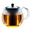 Чайник заварочный с прессом Bodum Assam (УЦЕНКА), 1 л, цвет хром изображение №0
