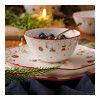 Тарелка десертная Walmer Christmas, 16 см, цвет красный изображение №2