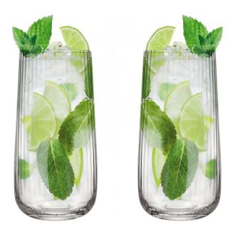 Набор стаканов Walmer Sparkle, 2 шт, 0.5 л, цвет прозрачный