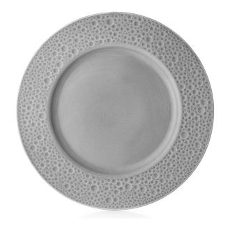 Тарелка обеденная Walmer Niagara, 24 см, цвет серый