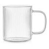 Кружка стеклянная для чая и кофе Walmer Riffle, 0.3 л, цвет прозрачный изображение №1