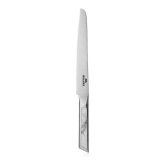 Нож для хлеба Walmer Marble 18 см (УЦЕНКА), цвет стальной
