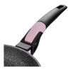 Сковорода-гриль Walmer Easy Click со съёмной ручкой (УЦЕНКА), 24 см, цвет розовый изображение №4